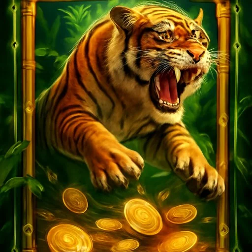 games bd Wolf Gold night forest scene